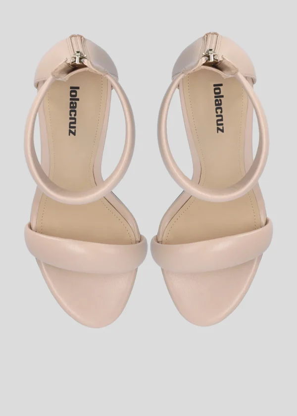 Lola Cruz Sandalias Tacon-AMY HEEL SANDAL 90