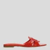 Lola Cruz Sandalia Plana-CUIRINE FLAT