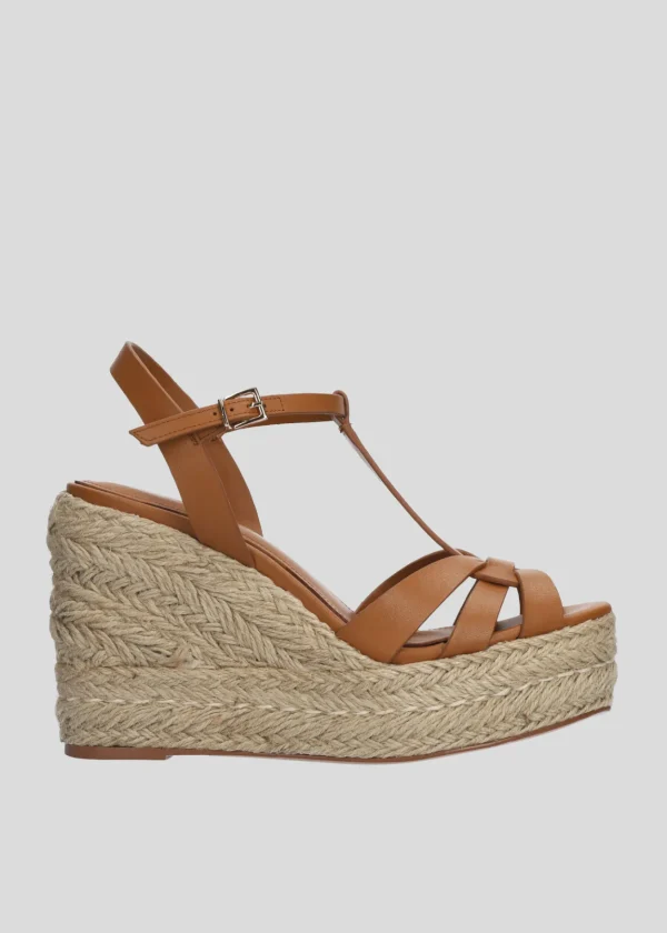 Lola Cruz Sandalias Tacon-EMILY WEDGES 95