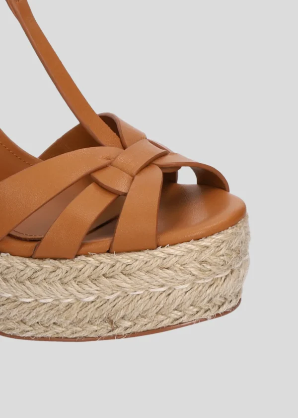 Lola Cruz Sandalias Tacon-EMILY WEDGES 95