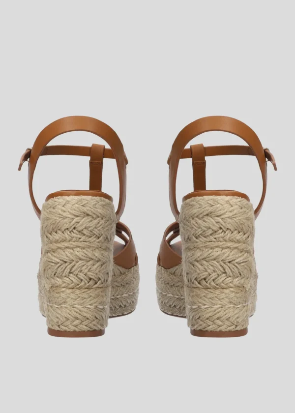 Lola Cruz Sandalias Tacon-EMILY WEDGES 95