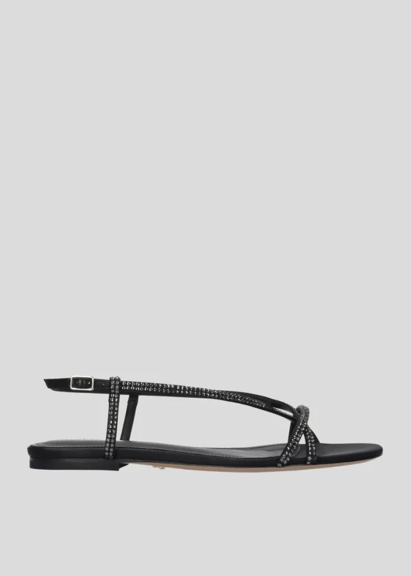 Lola Cruz Sandalia Plana-LIBERTY FLATS
