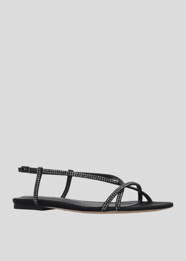 Lola Cruz Sandalia Plana-LIBERTY FLATS
