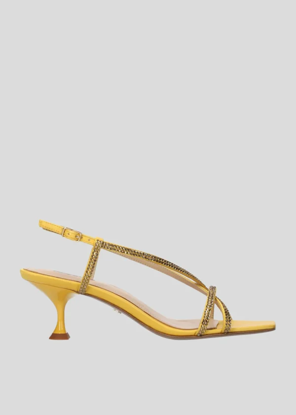 Lola Cruz Sandalias Tacon-LIBERTY HEEL SANDALS 55