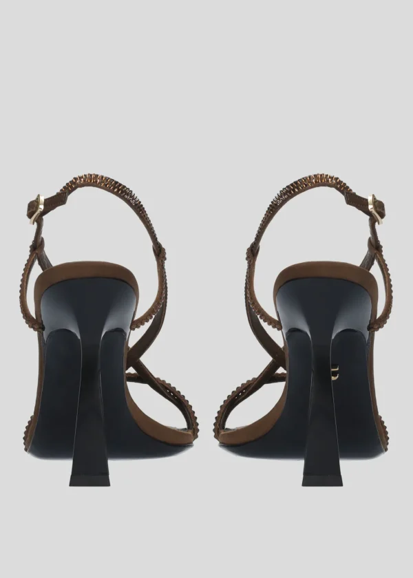 Lola Cruz Sandalias Tacon-LIBERTY HEEL SANDALS 85