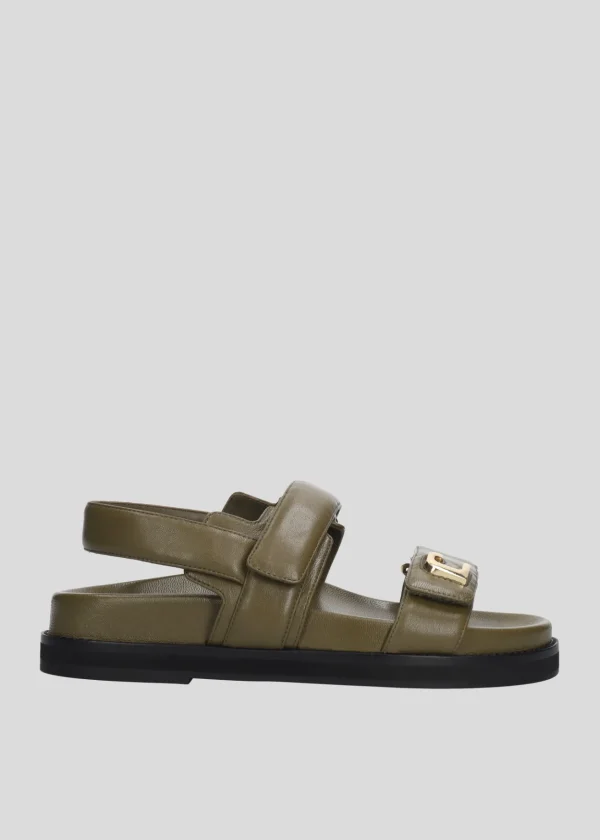 Lola Cruz Sandalia Plana-LOLA FLATS