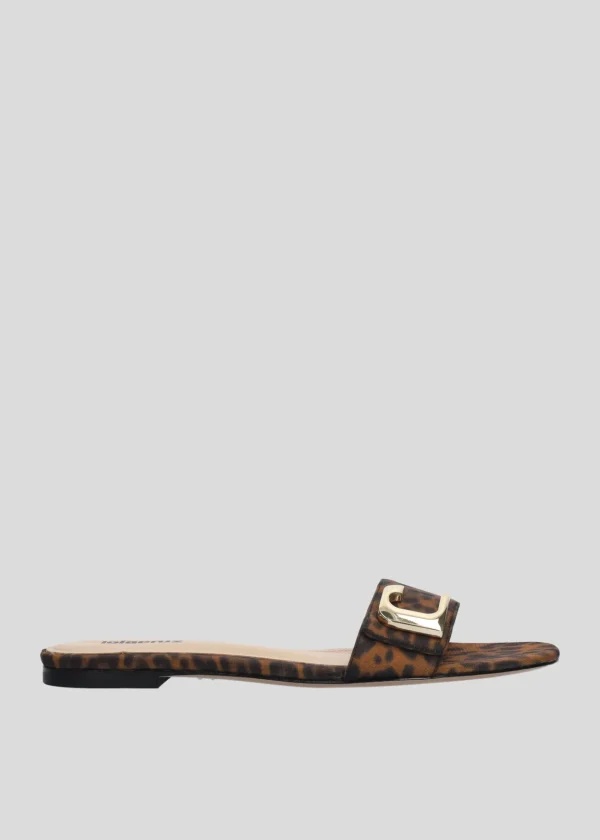 Lola Cruz Sandalia Plana-LOLA FLATS