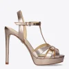 Lola Cruz Sandalias Tacon-MAVRA &