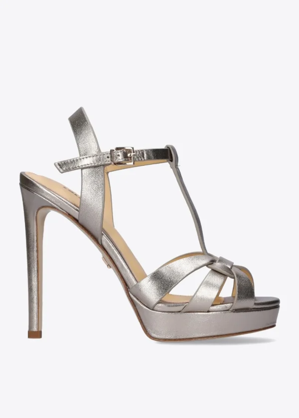 Lola Cruz Sandalias Tacon-MAVRA &
