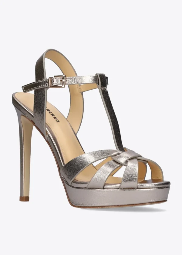 Lola Cruz Sandalias Tacon-MAVRA &