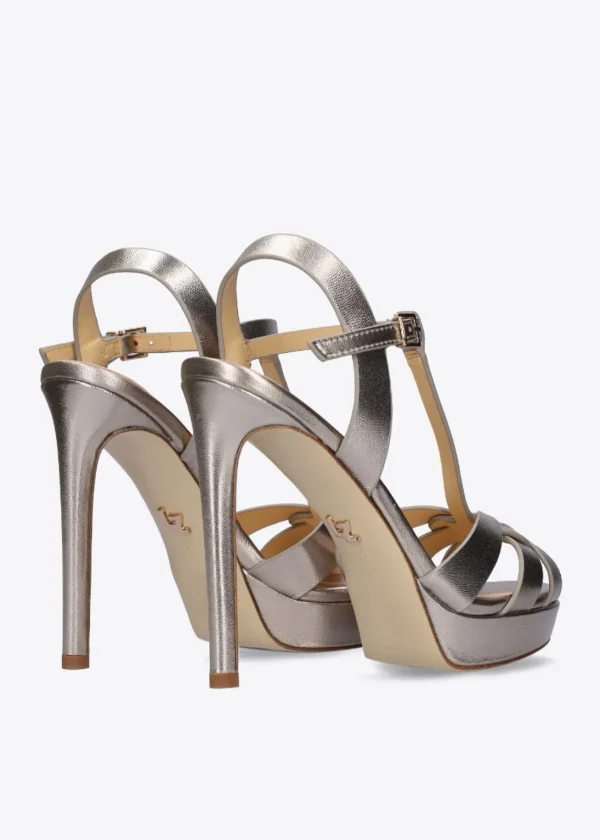 Lola Cruz Sandalias Tacon-MAVRA &