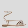 Lola Cruz Sandalia Plana-ROSE FLAT