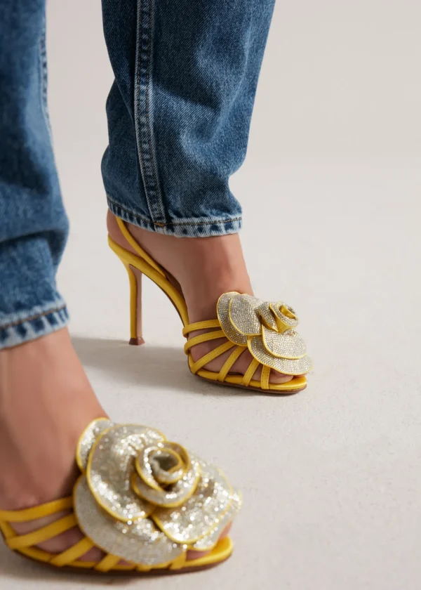 Lola Cruz Sandalias Tacon-ROSE SANDAL 95