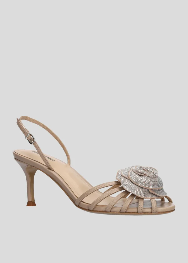 Lola Cruz Sandalias Tacon-ROSE SANDAL 65