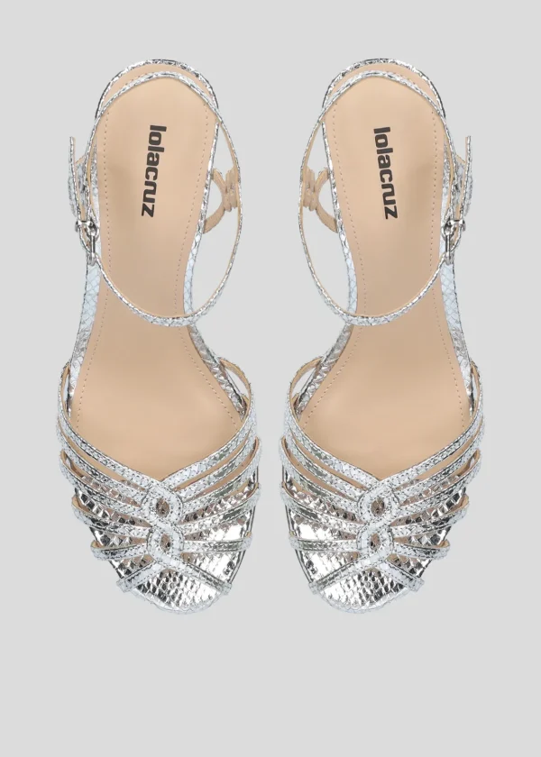 Lola Cruz Sandalias Tacon-TANGO SANDAL 65