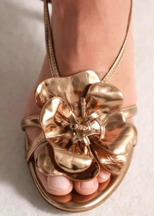 Lola Cruz Sandalias Tacon-TULIPA HEEL SANDALS 65