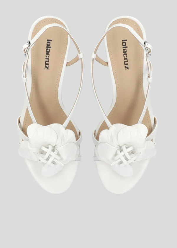 Lola Cruz Sandalias Tacon-TULIPA HEEL SANDALS 65