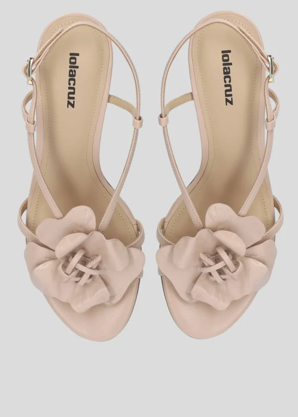 Lola Cruz Sandalias Tacon-TULIPA HEEL SANDALS 65