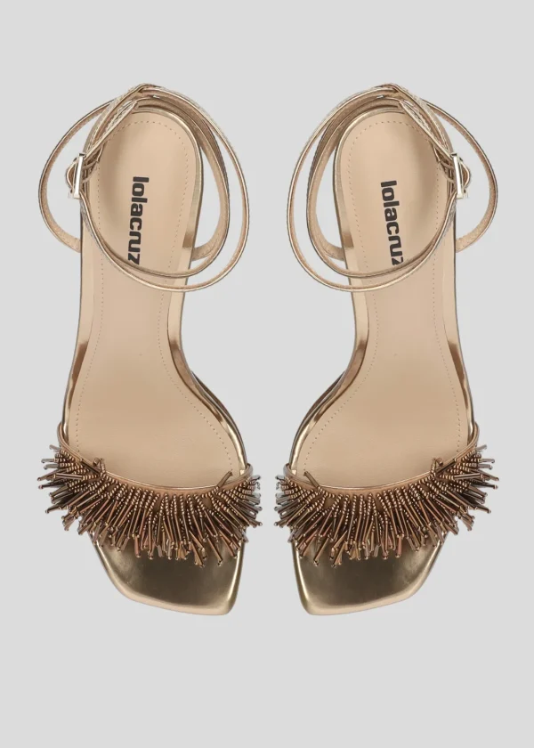 Lola Cruz Sandalias Tacon-VALENTINA HEEL SANDALS 95