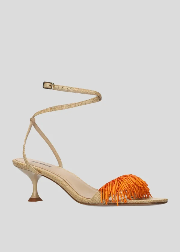 Lola Cruz Sandalias Tacon-VALENTINA HEEL SANDALS 55