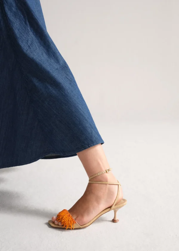 Lola Cruz Sandalias Tacon-VALENTINA HEEL SANDALS 55